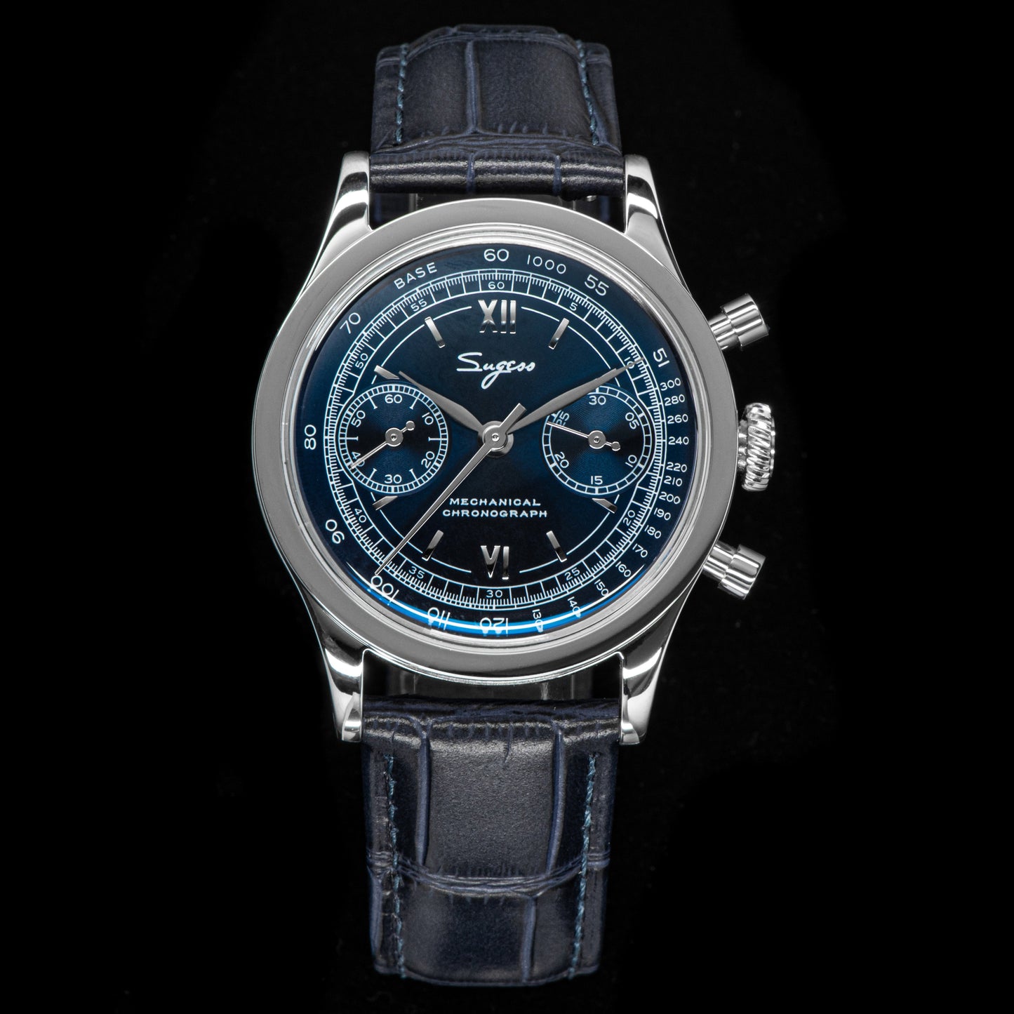 Chrono Heritage 411 SU1901DBS Deep Blue Dial