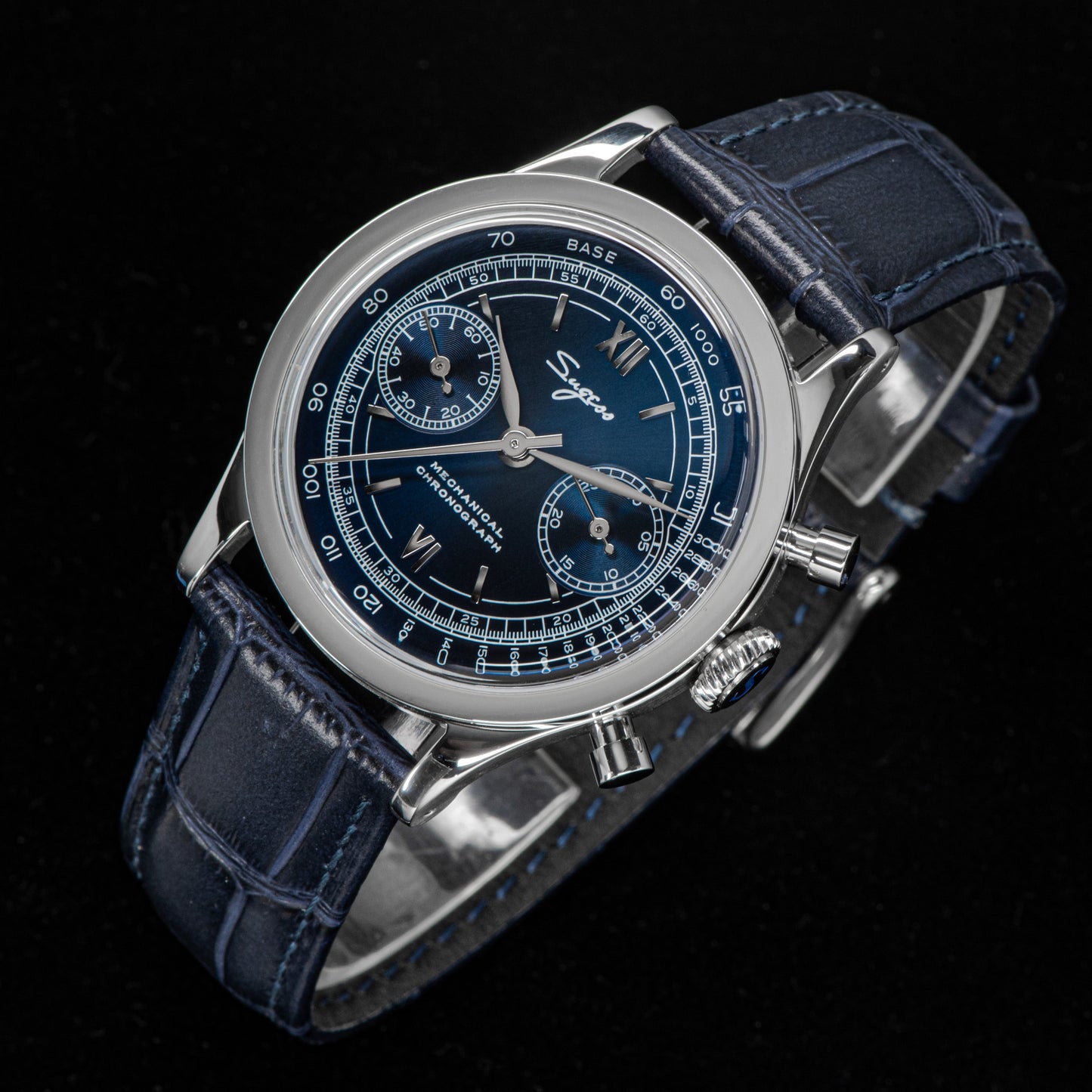 Chrono Heritage 411 SU1901DBS Deep Blue Dial