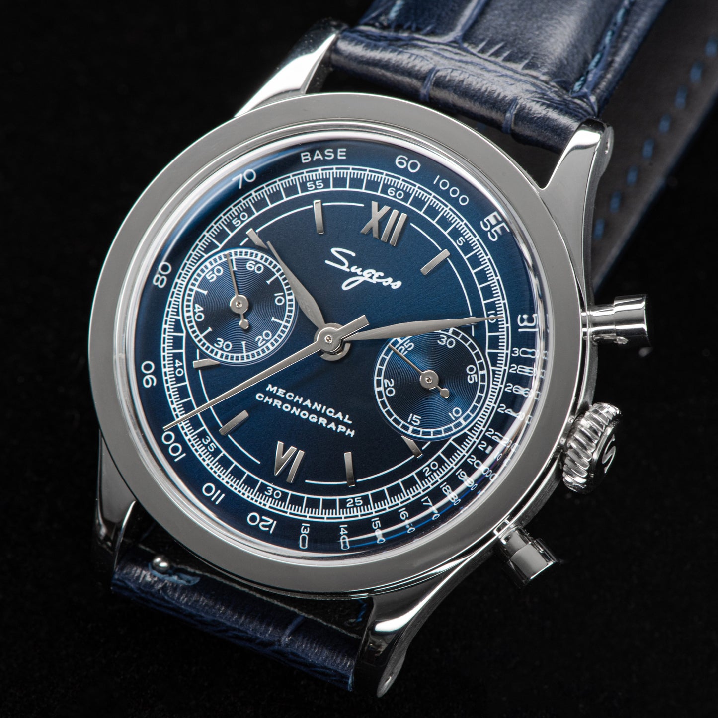 Chrono Heritage 411 SU1901DBS Deep Blue Dial