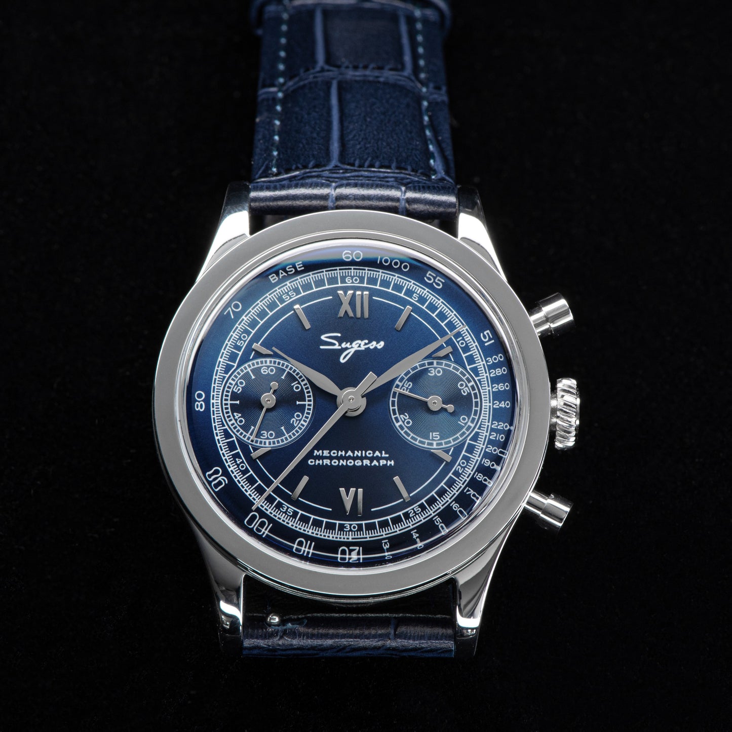 Chrono Heritage 411 SU1901DBS Deep Blue Dial