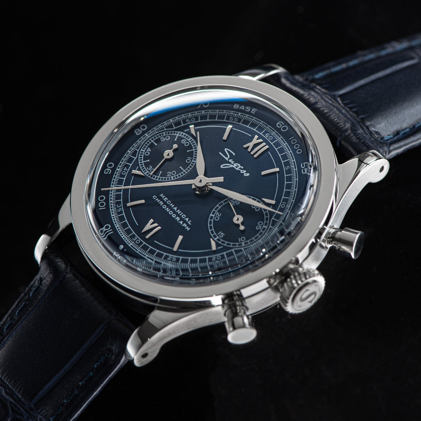 Chrono Heritage 411 SU1901DBS Deep Blue Dial