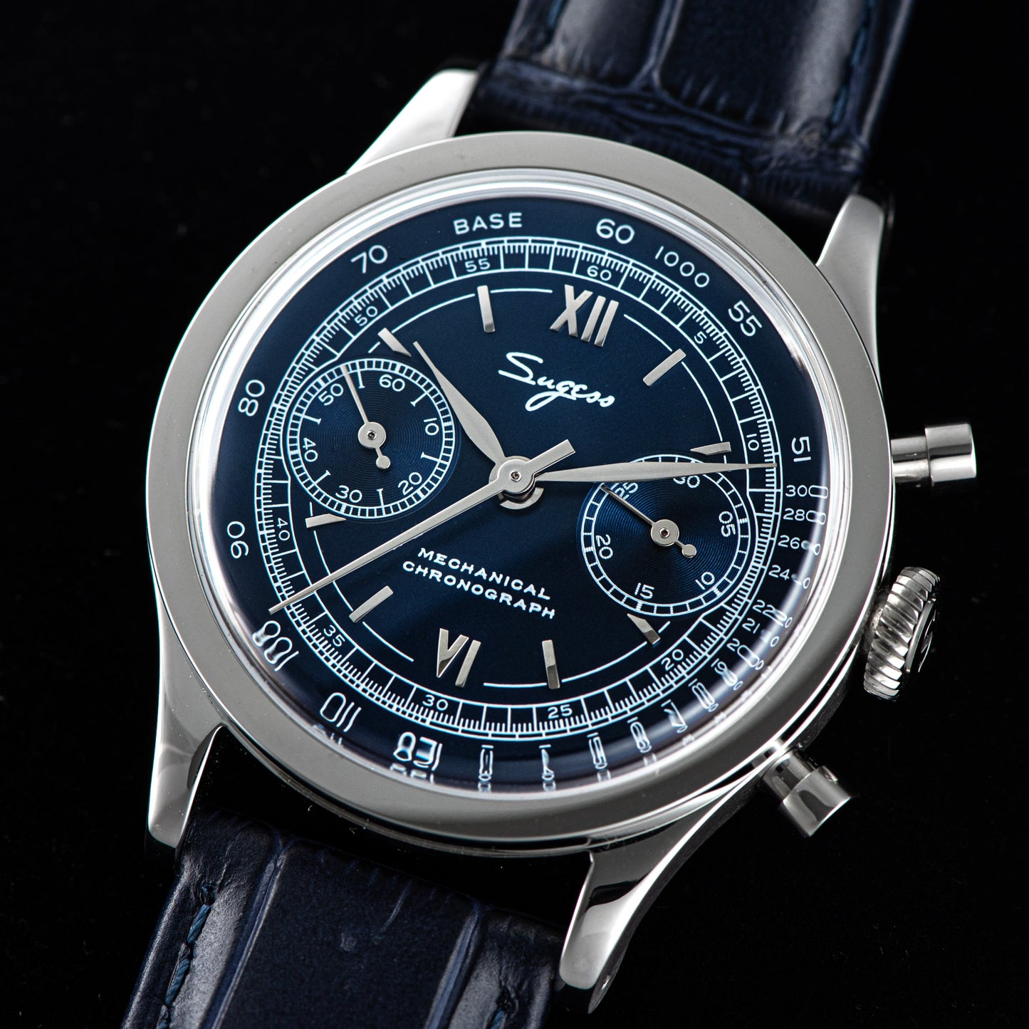 Chrono Heritage 411 SU1901DBS Deep Blue Dial