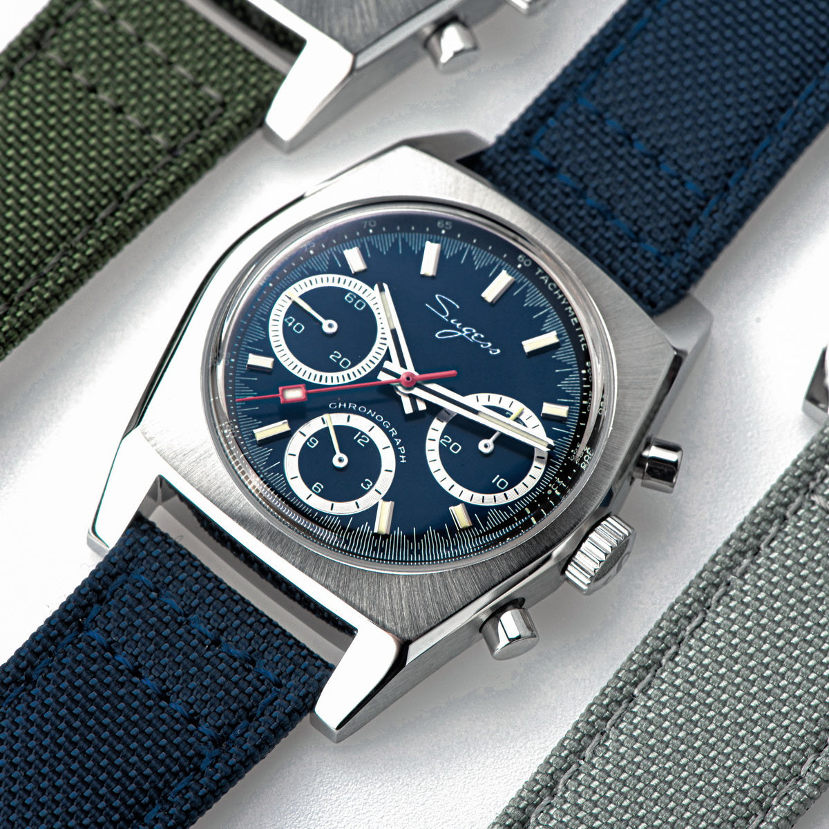 Chrono Heritage S419 Chronograph Deep Blue Dial