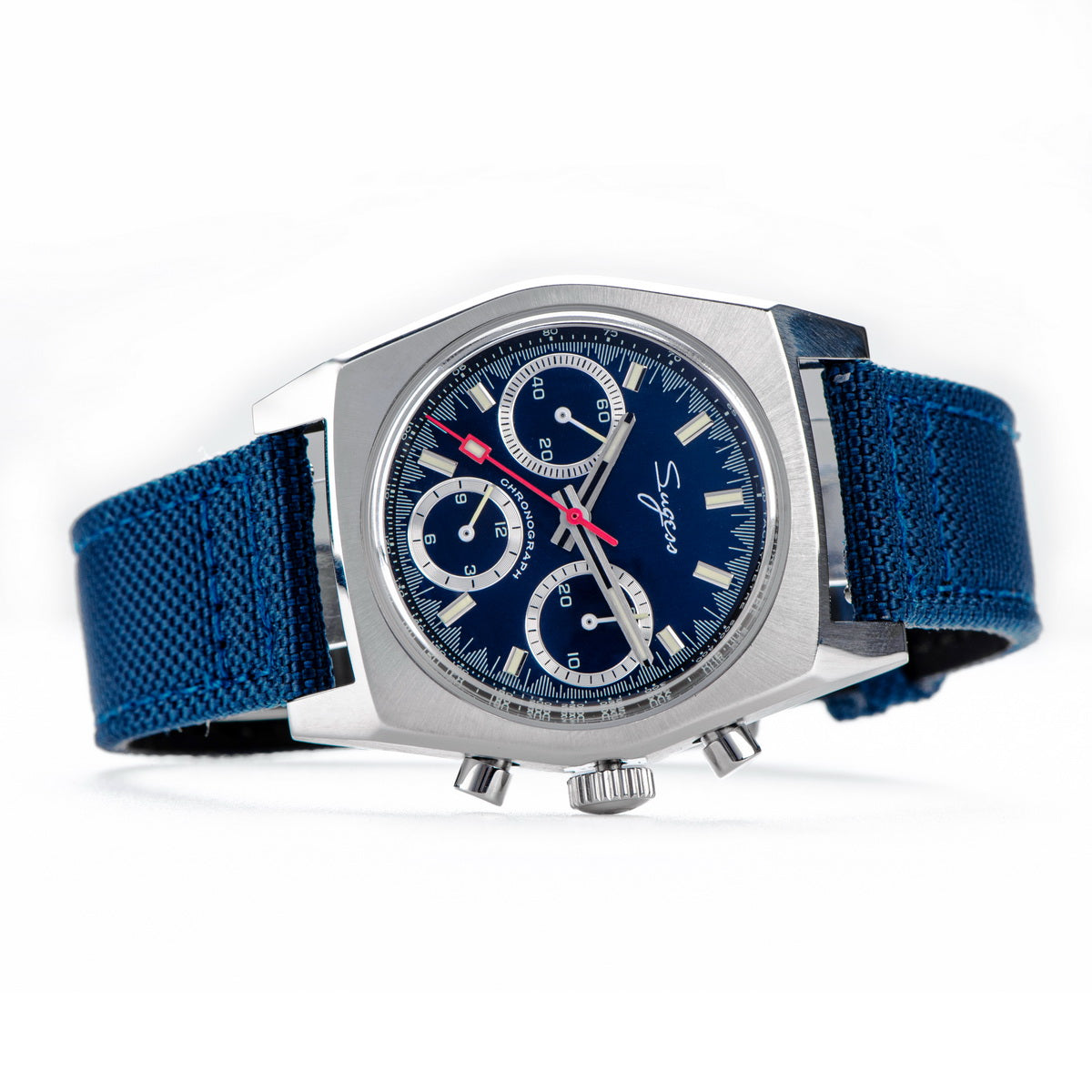 Chrono Heritage S419 Chronograph Deep Blue Dial