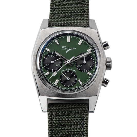 Chrono Heritage S419 Chronograph Green Dial