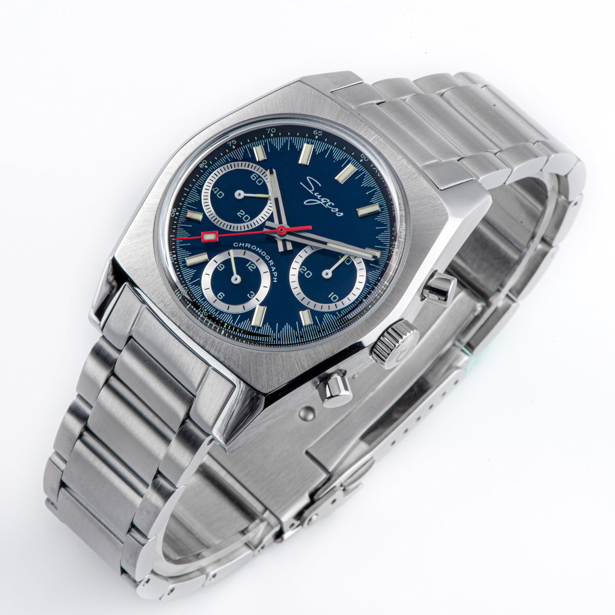 Chrono Heritage S419 Chronograph Deep Blue Dial