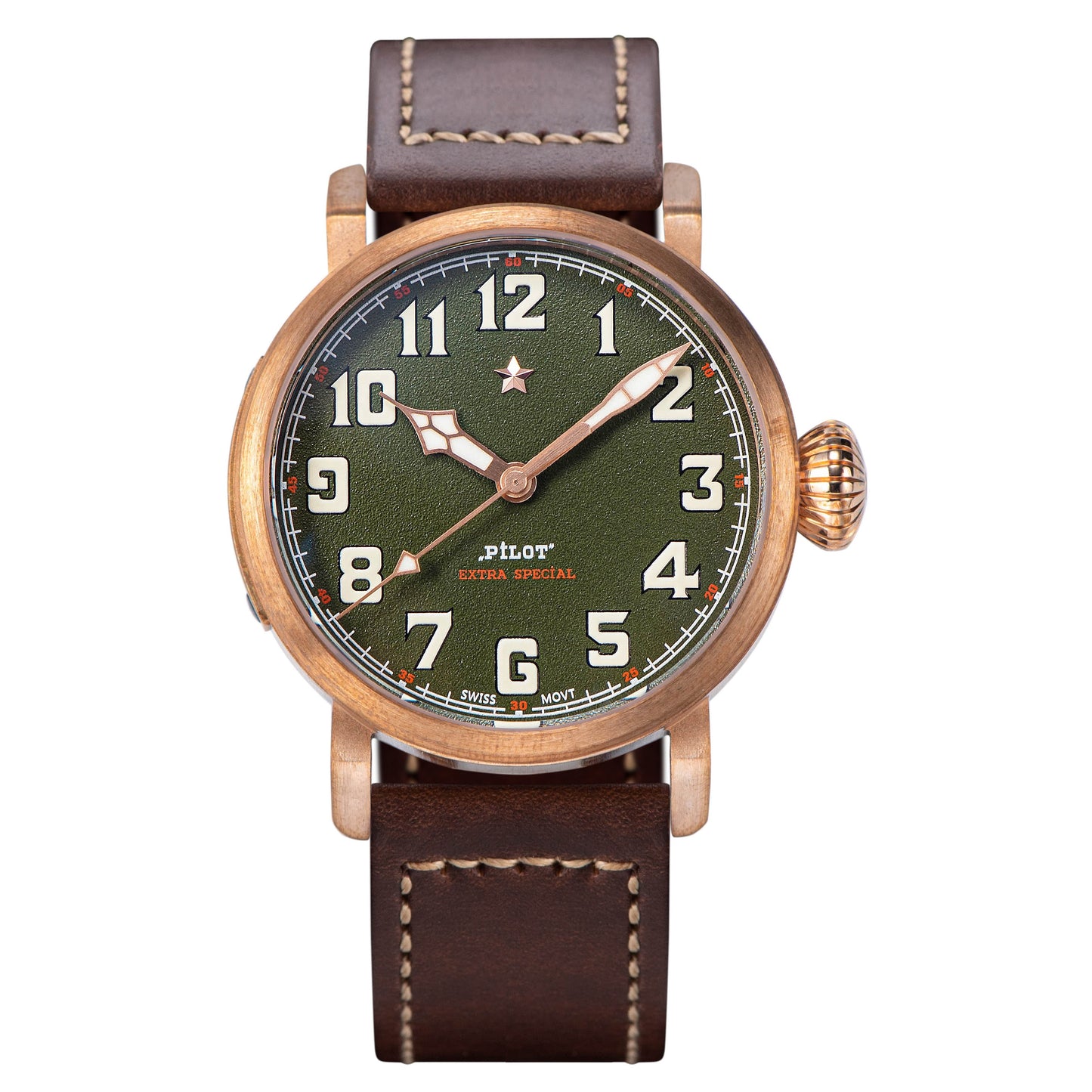 Pilot Master SUPILOT018 Green Dial NH35 Movement