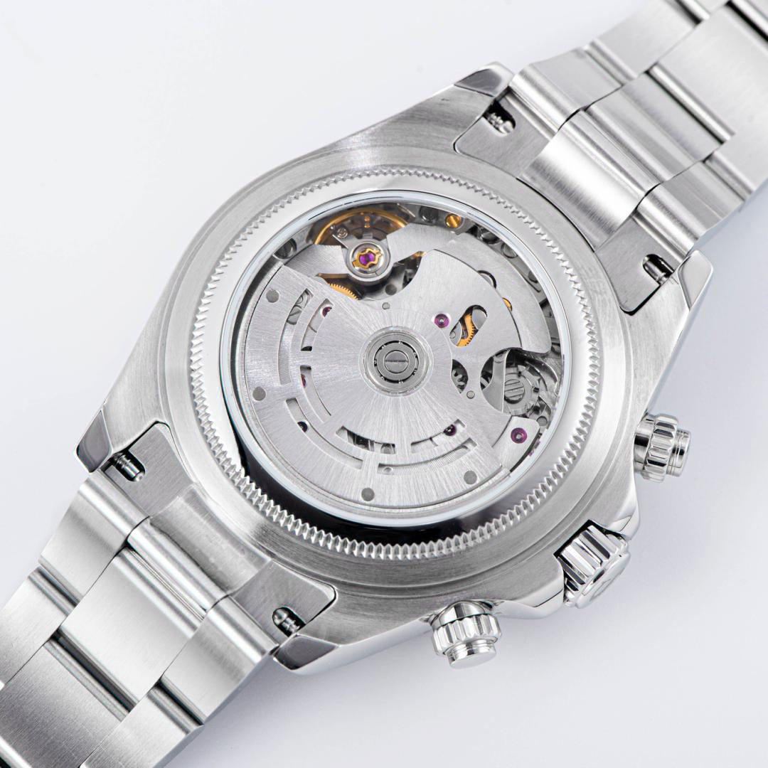 Automatic Chronograph S418-2.003 Panda Dial Ceramic Bezel Professional