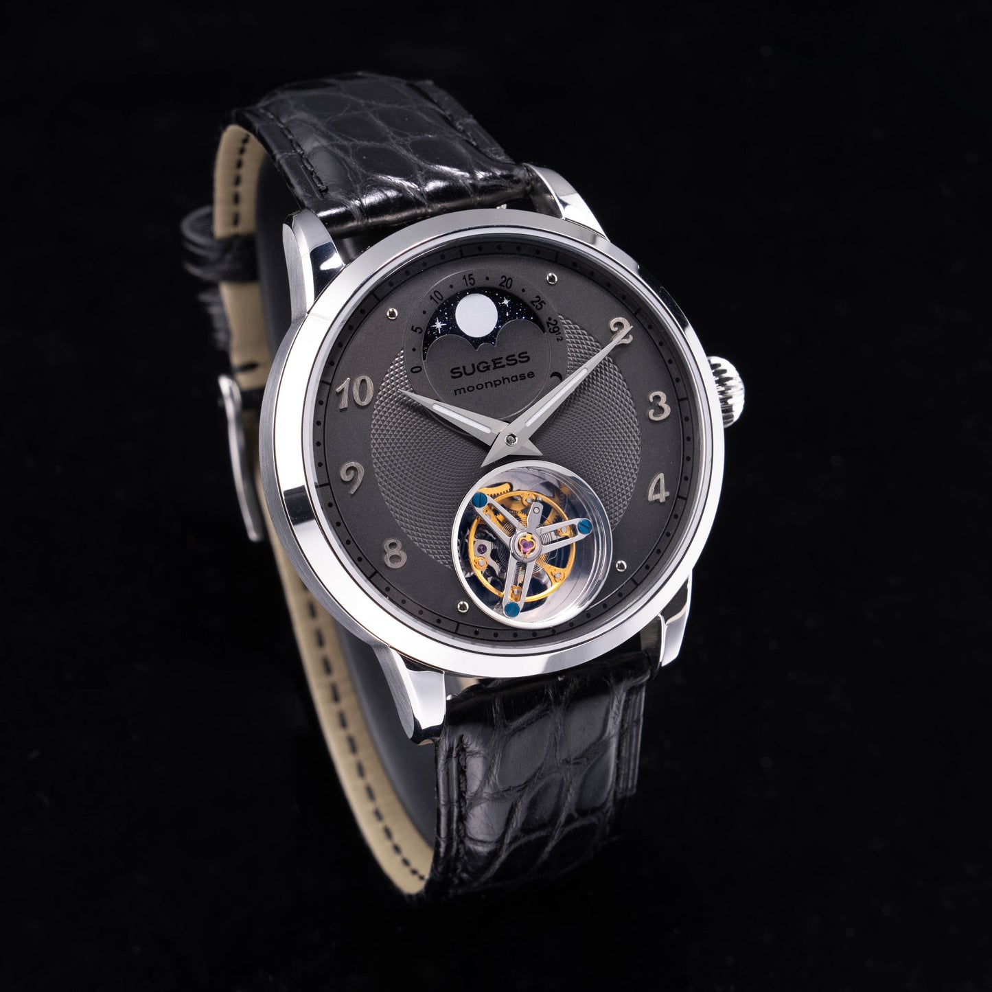 Sugess Tourbillon Master 429 ST8235 Moon Phase Tourbillon