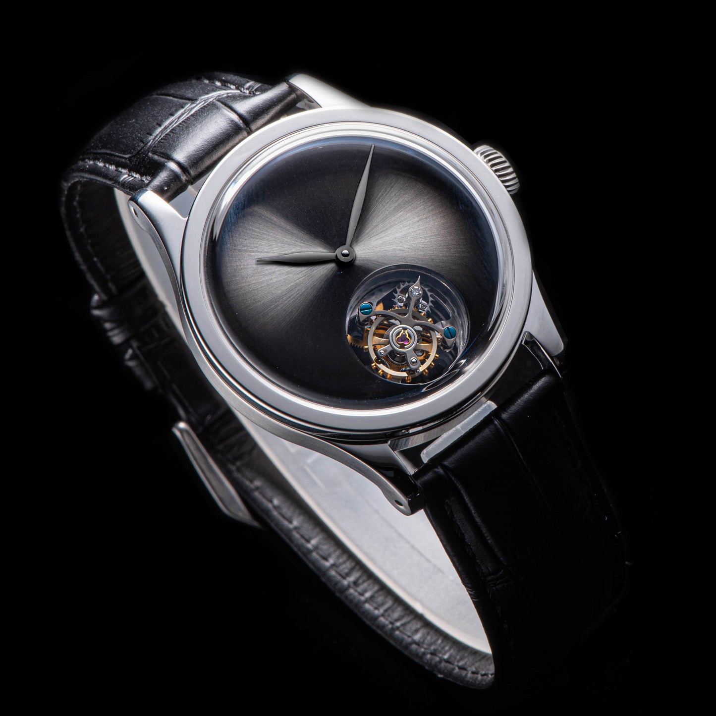 Tourbillon Master SU8000MSGR Stainless Steel Case Grey Dial