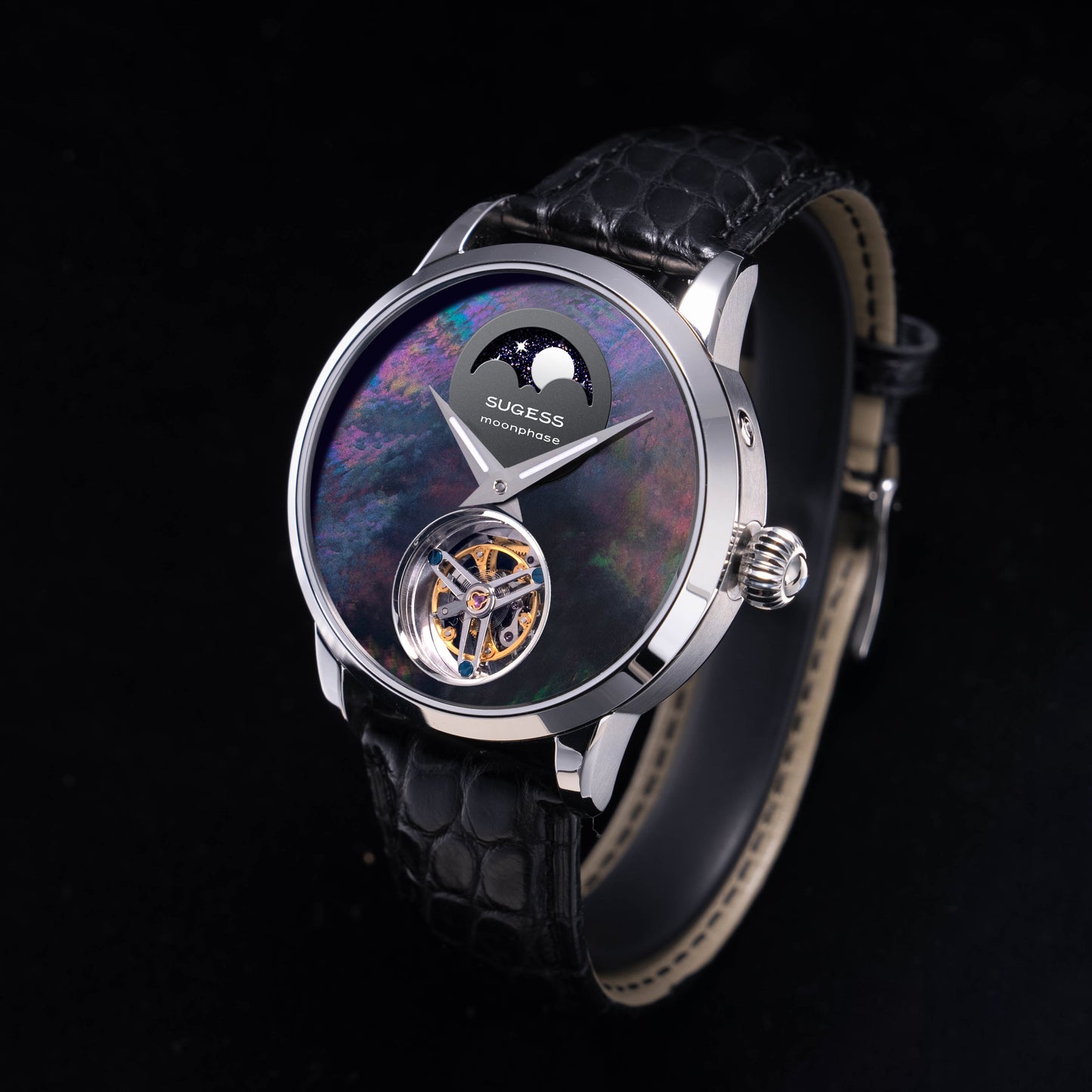 Sugess Tourbillon Master 429 ST8235 Moon Phase Tourbillon