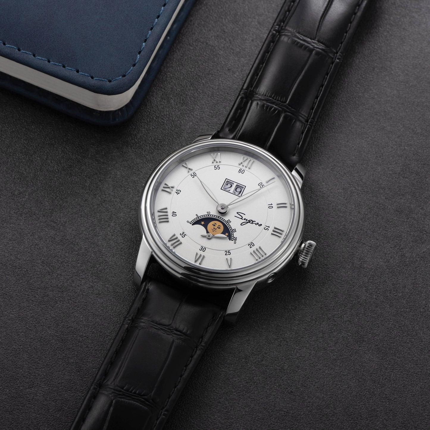 MoonPhase Master 437 Moon Phase Automatic Stainless-Steel