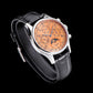 MoonPhase Master 389-2 Salmon Dial Swan Neck Regulator