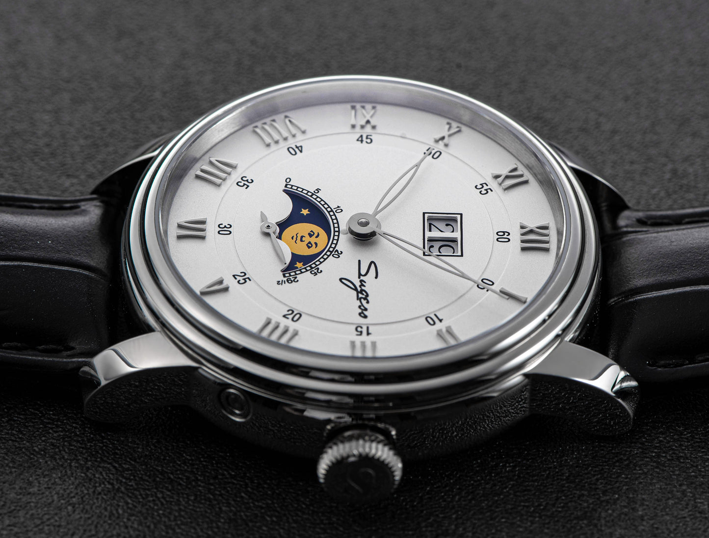 MoonPhase Master 437 Moon Phase Automatic Stainless-Steel