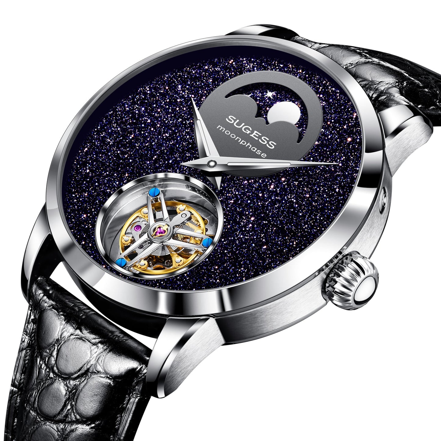 Sugess Tourbillon Master 429 ST8235 Moon Phase Tourbillon