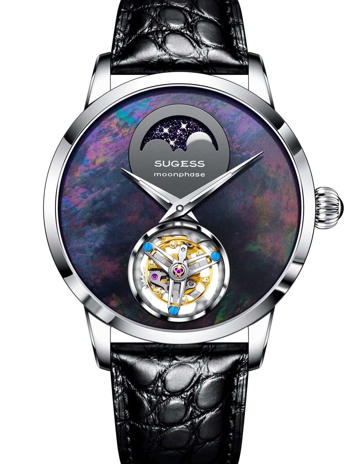 Sugess Tourbillon Master 429 ST8235 Moon Phase Tourbillon