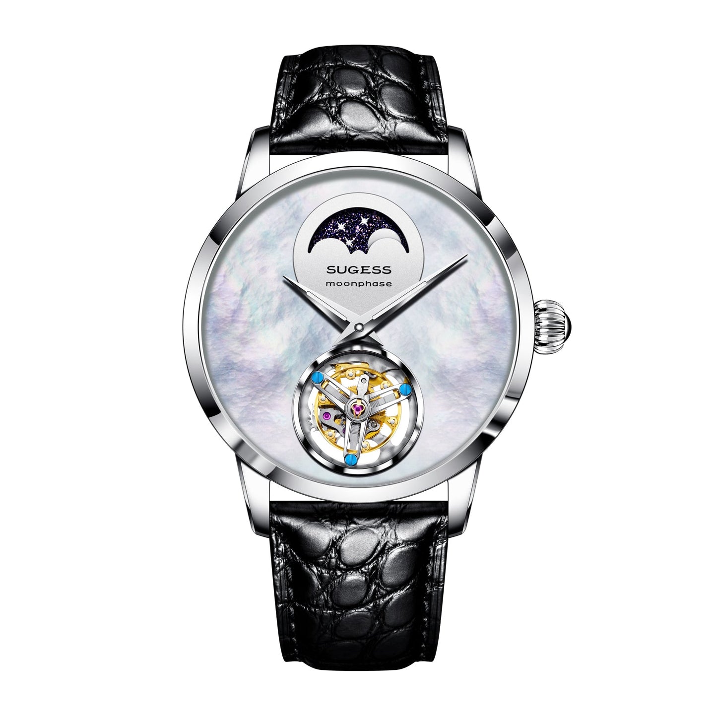 Sugess Tourbillon Master 429 ST8235 Moon Phase Tourbillon