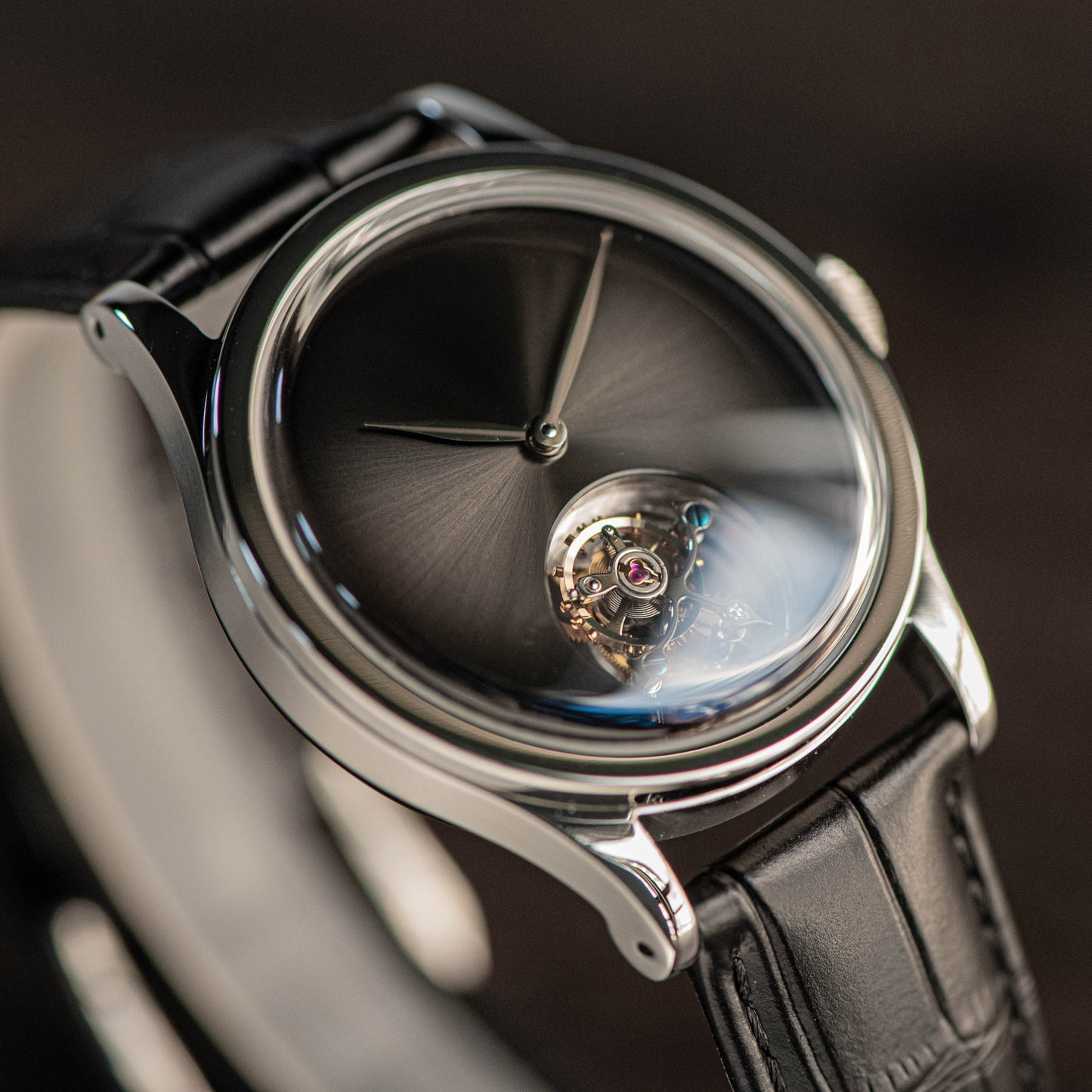 Tourbillon Master SU8000MSGR Stainless Steel Case Grey Dial