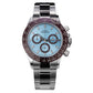 Top Chronometer Panda Blue Dial Brown Bezel Chronograph SU007DAY