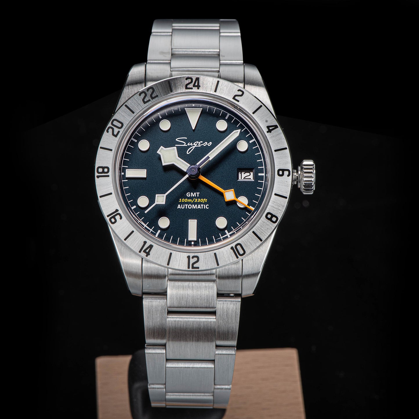 Heritage 431 BB GMT (Seiko NH34 GMT movement)