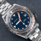 Seestern Vintage 407 600T Black Dial Ceramic Bezel