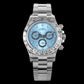 Top Chronometer Ice Blue Steel Bezel Chronograph SU003DAY