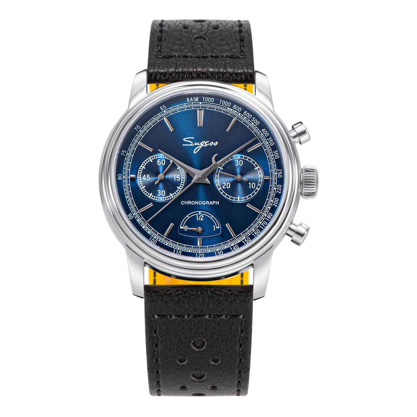 Chrono Master 438 Deep Blue Dial Power Reserve Indicator